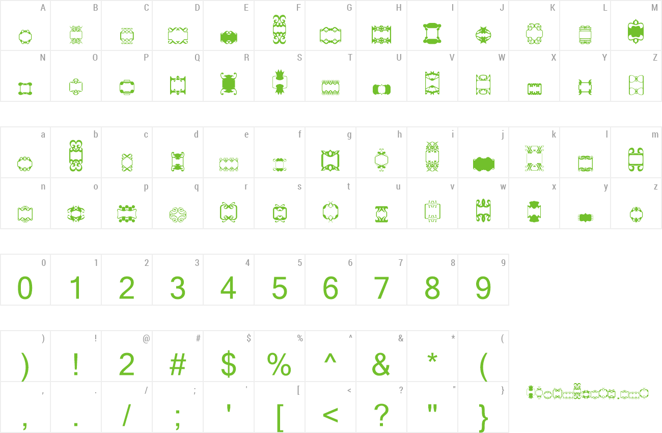 Font Sl Logo preview